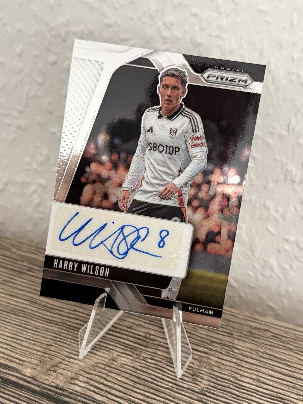 Panini Prizm Premier League 24/25 Harry Wilson Autograph Fulham FC  for sale on Ebay