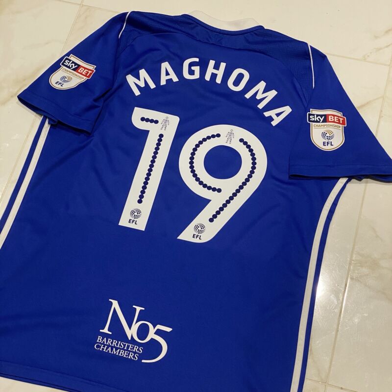 Birmingham City MAGHOMA 19 Shirt 2017/18 | EFL Championship Season | Jersey/Kit for sale on Ebay