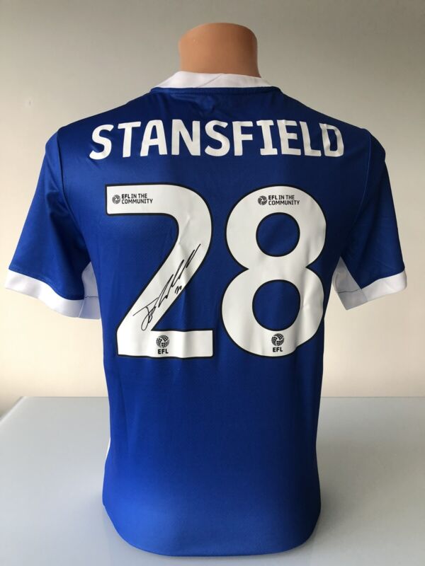 Signed Jay Stansfield Birmingham City 2024/25 Shirt COA for sale on Ebay