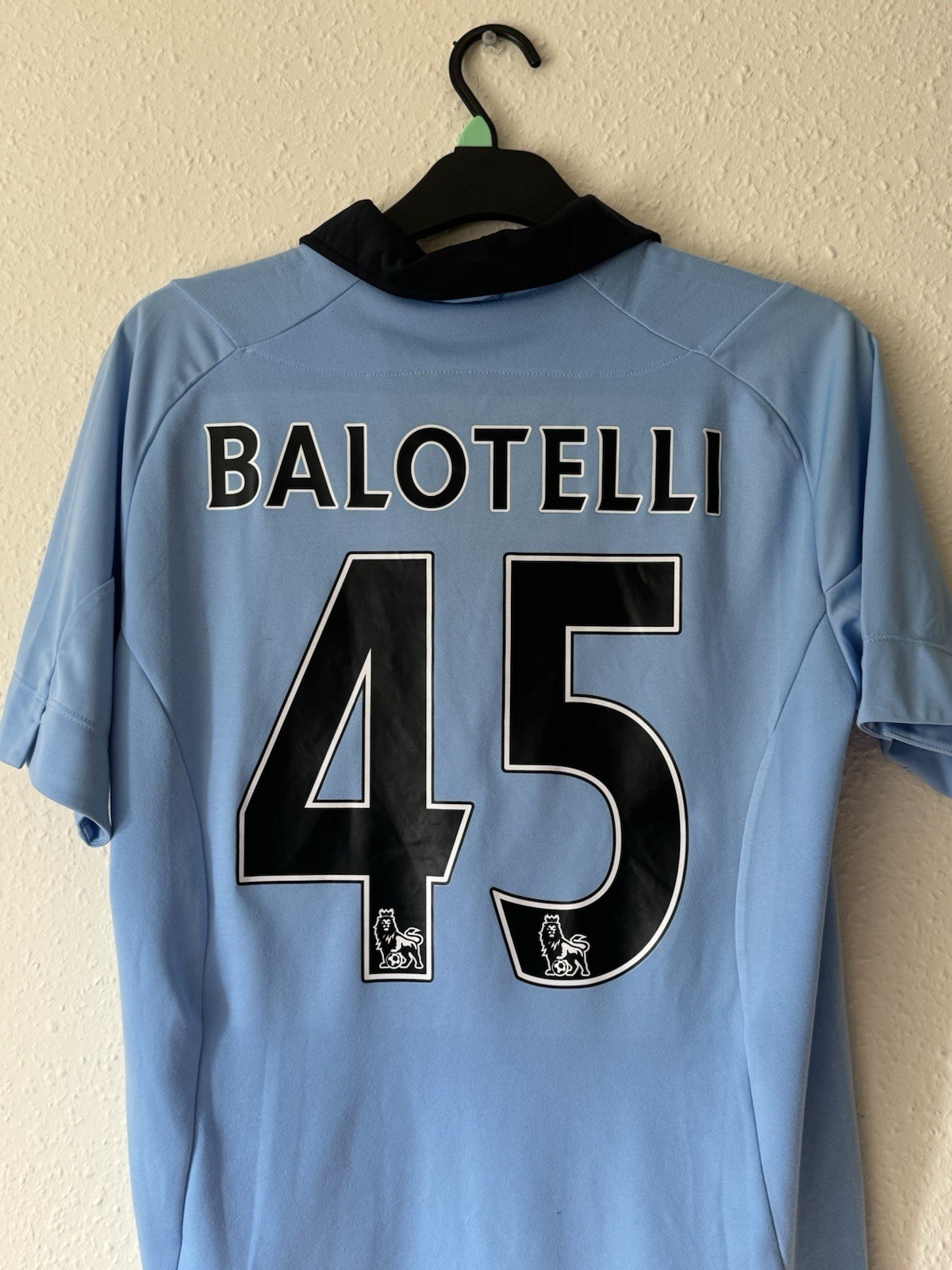 MANCHESTER CITY 2012/2013 FOOTBALL SHIRT #45 BALOTELLI UMBRO JERSEY SIZE 40 for sale on Ebay