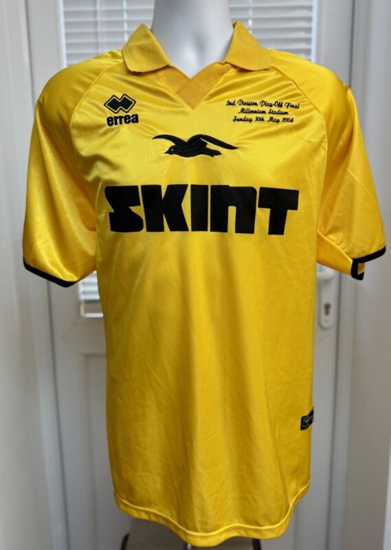 Brighton & Hove Albion Football Shirt RARE Millennium Stadium 2003 Soccer Jersey for sale on Ebay