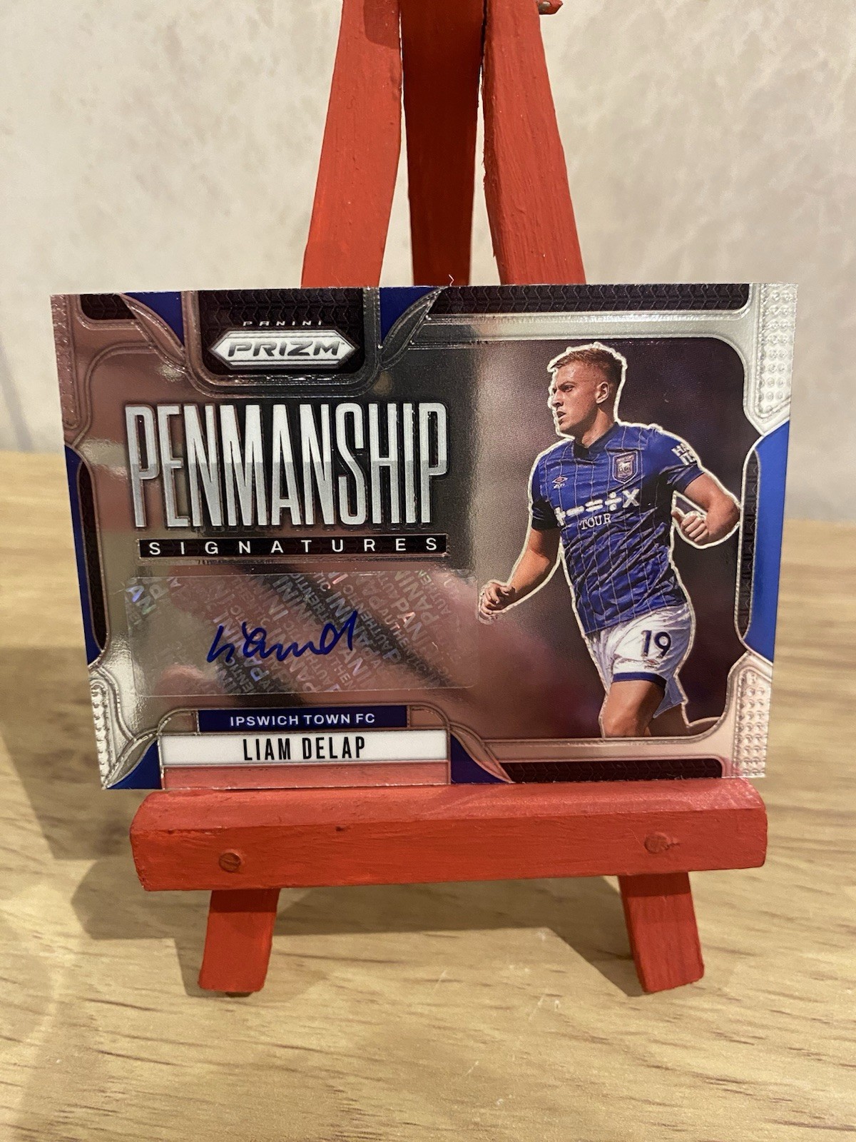 Panini Prizm Premier League 2024/25 Ipswich Liam Delap Auto for sale on Ebay