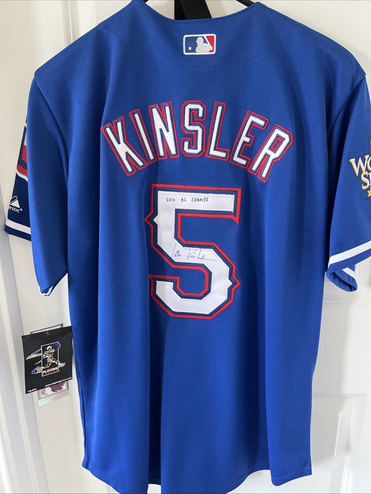 Ian Kinsler Signed Texas Rangers Jersey for sale on Ebay
