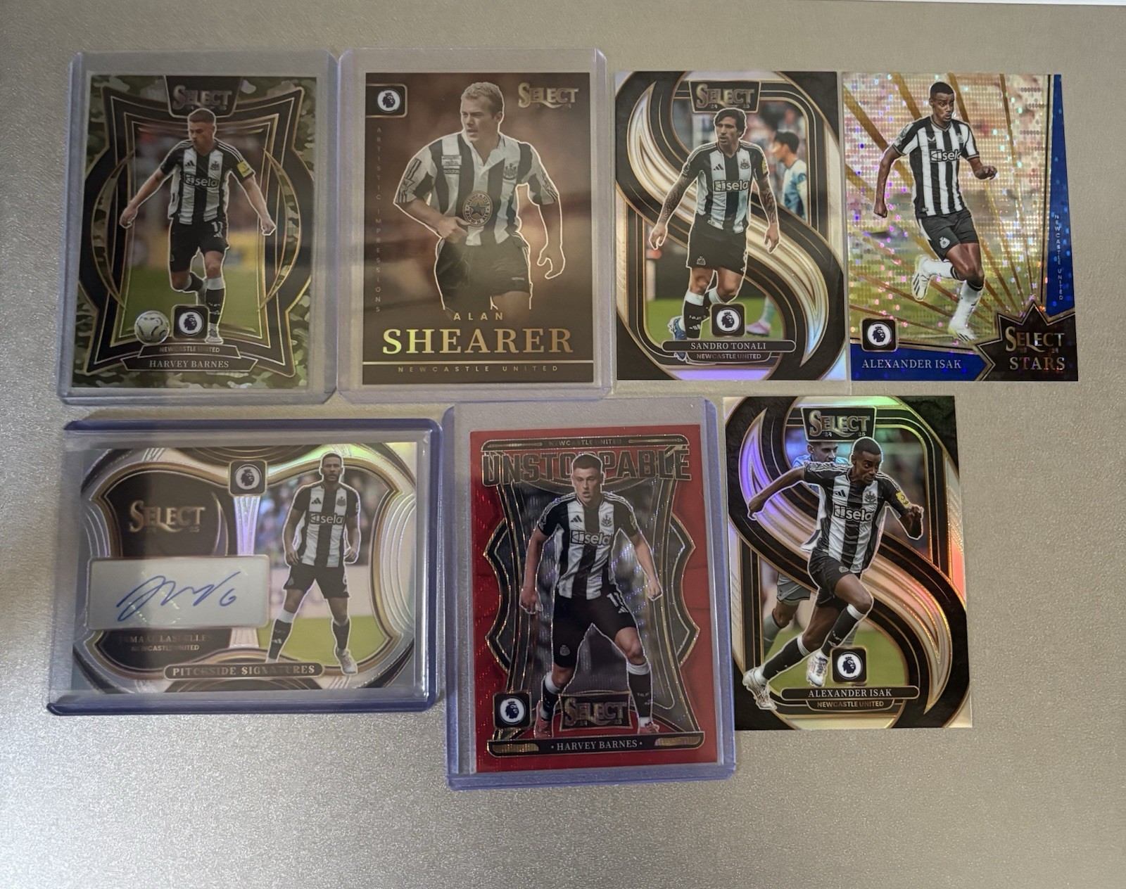 Panini Select 2024/25 Newcastle United Bundle, Case Hit, Signatures, Numbered for sale on Ebay