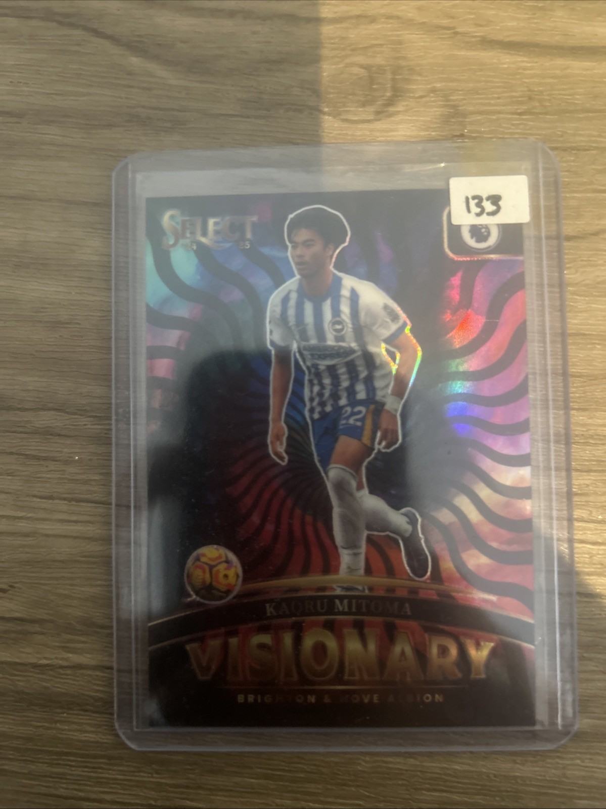Kaoru Mitoma Visionary Case Hit Brighton Panini Select for sale on Ebay