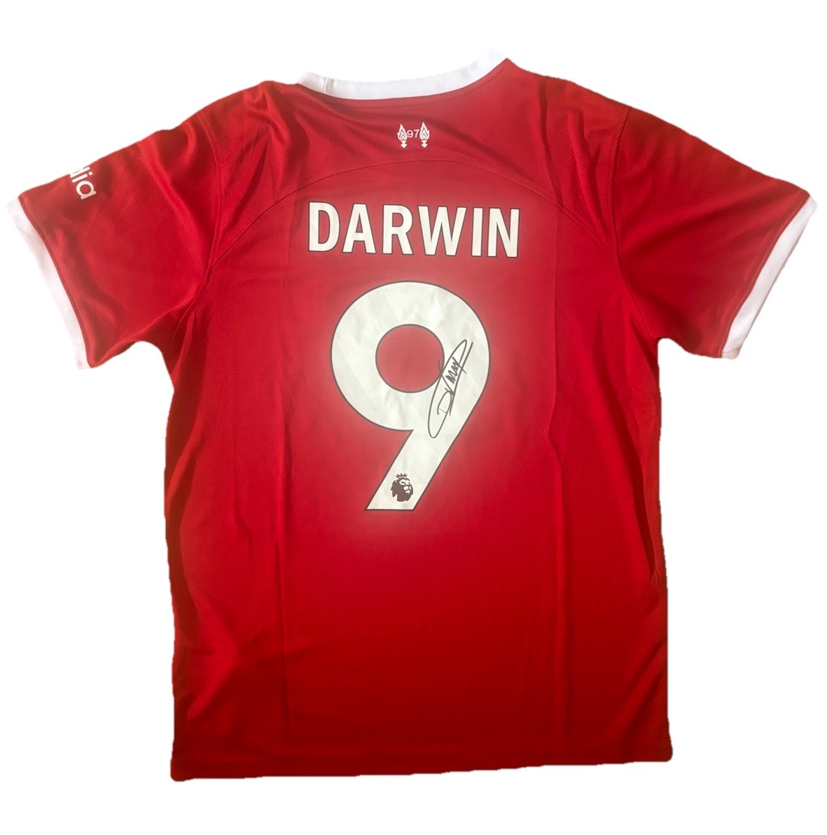 DARWIN NUNEZ Hand signed Liverpool FC 23/24 home shirt Football Uruguay COA for sale on Ebay