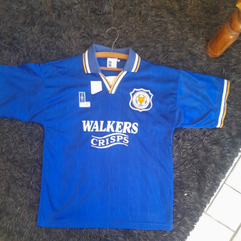 Vintage 94/95 Season Leicester City Home Kit Size M for sale on Ebay