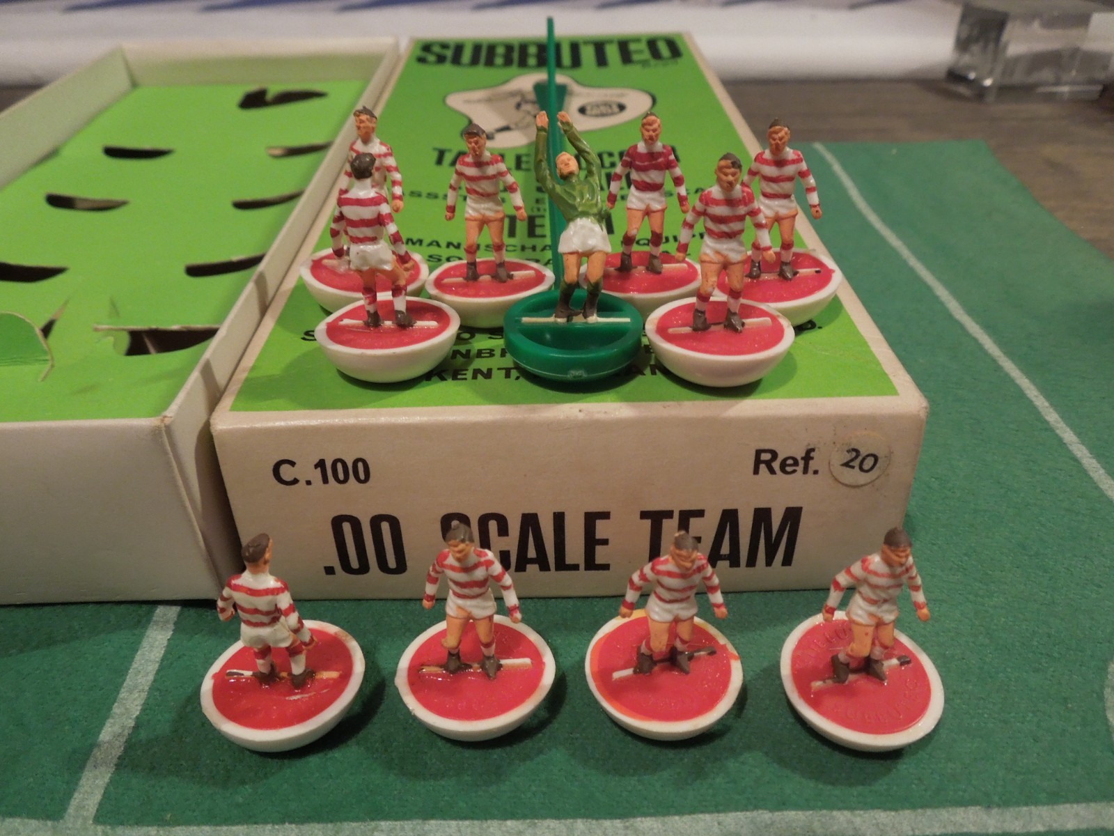 V RARE HW SUBBUTEO FOOTBALL TEAM REF 20 HAMILTON ACADEMICALS REF 20 BOX COMPLETE for sale on Ebay