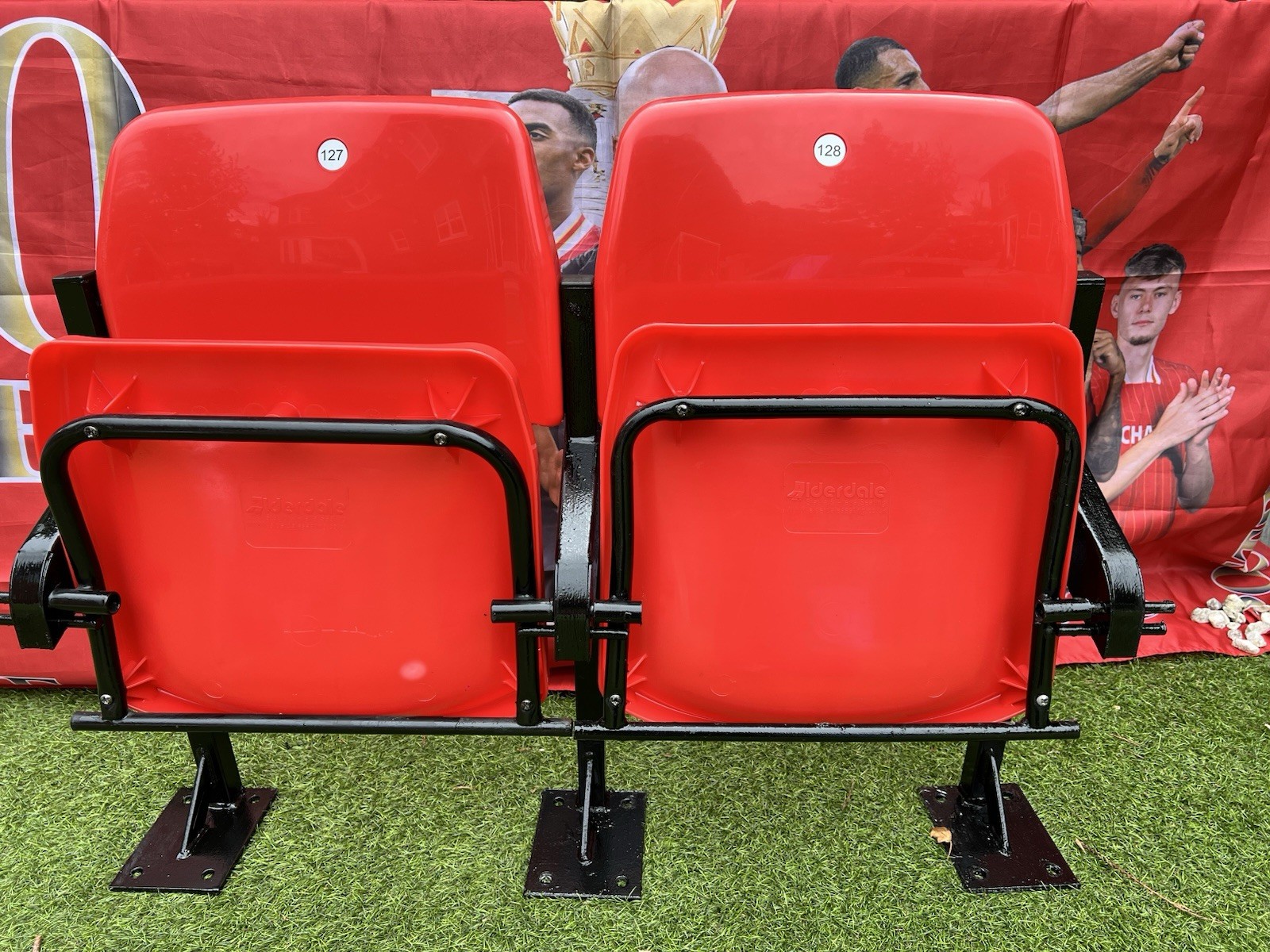 Liverpool FC Anfield Road Stadium Seats - Pair for sale on Ebay