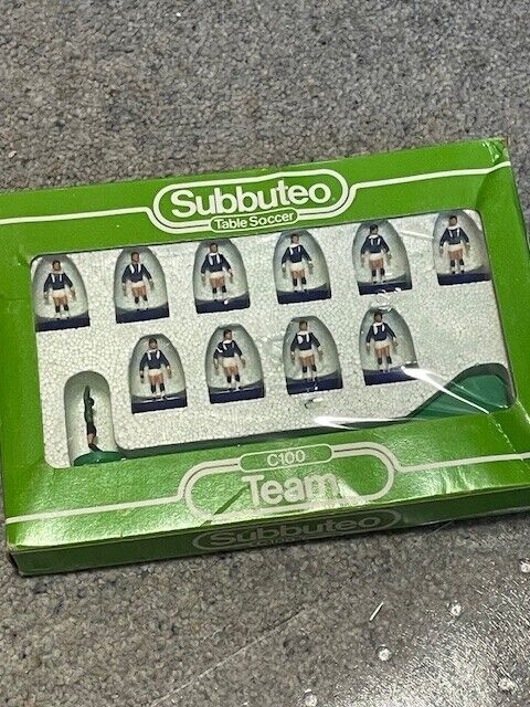 Subbuteo Team  LW ref 192 Leicester City C100 complete boxed for sale on Ebay