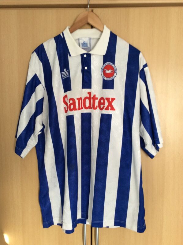 1994 Brighton and Hove Albion Home Original replica shirt Good condition XXL for sale on Ebay