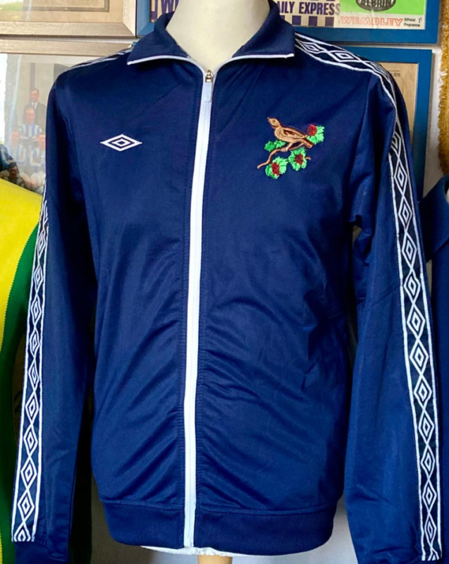 West Bromwich Albion, Umbro retro track top. New. 41-42