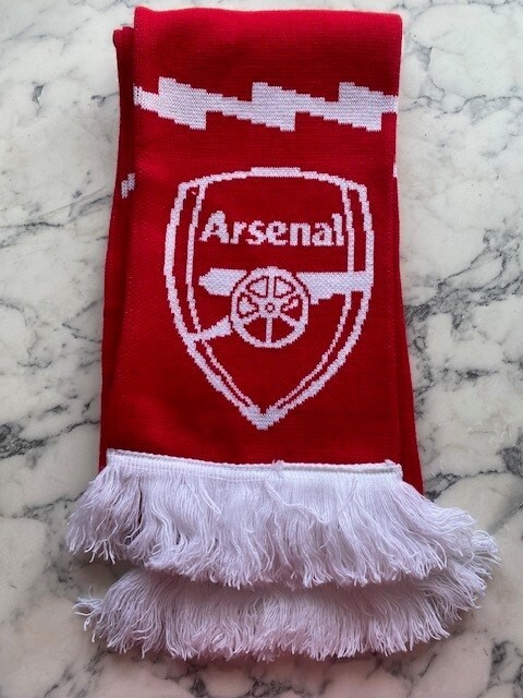 ARSENAL FC FOOTBALL SCARF for sale on Ebay