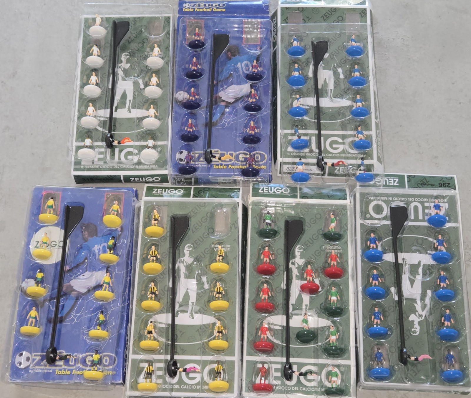Subbuteo Zeugo Job Lot Of 7 Teams for sale on Ebay