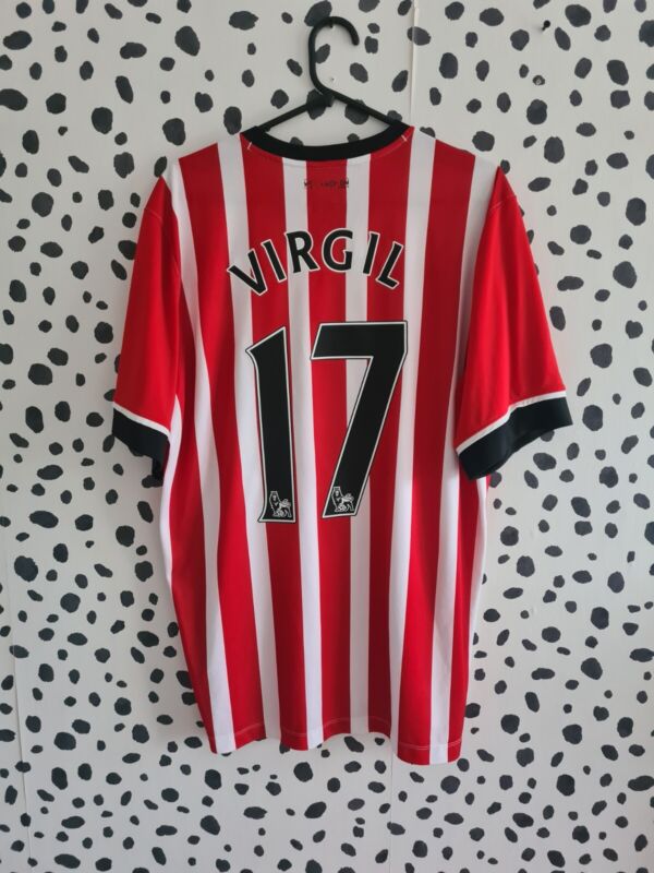 Southampton Fc Under Armour 2016/2017 Home Football Shirt Van Dijk for sale on Ebay