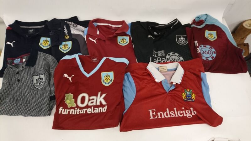 Burnley FC Retro & Modern Football Shirt Collection for sale on Ebay