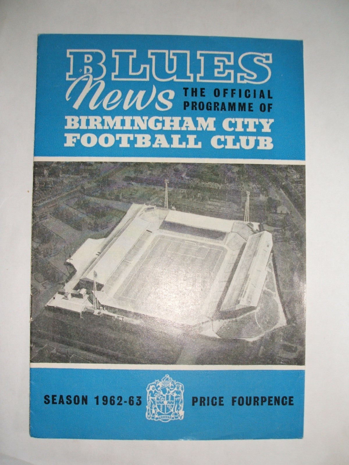 BIRMINGHAM CITY V BURY ( FLC SF) 27-03-1963. for sale on Ebay
