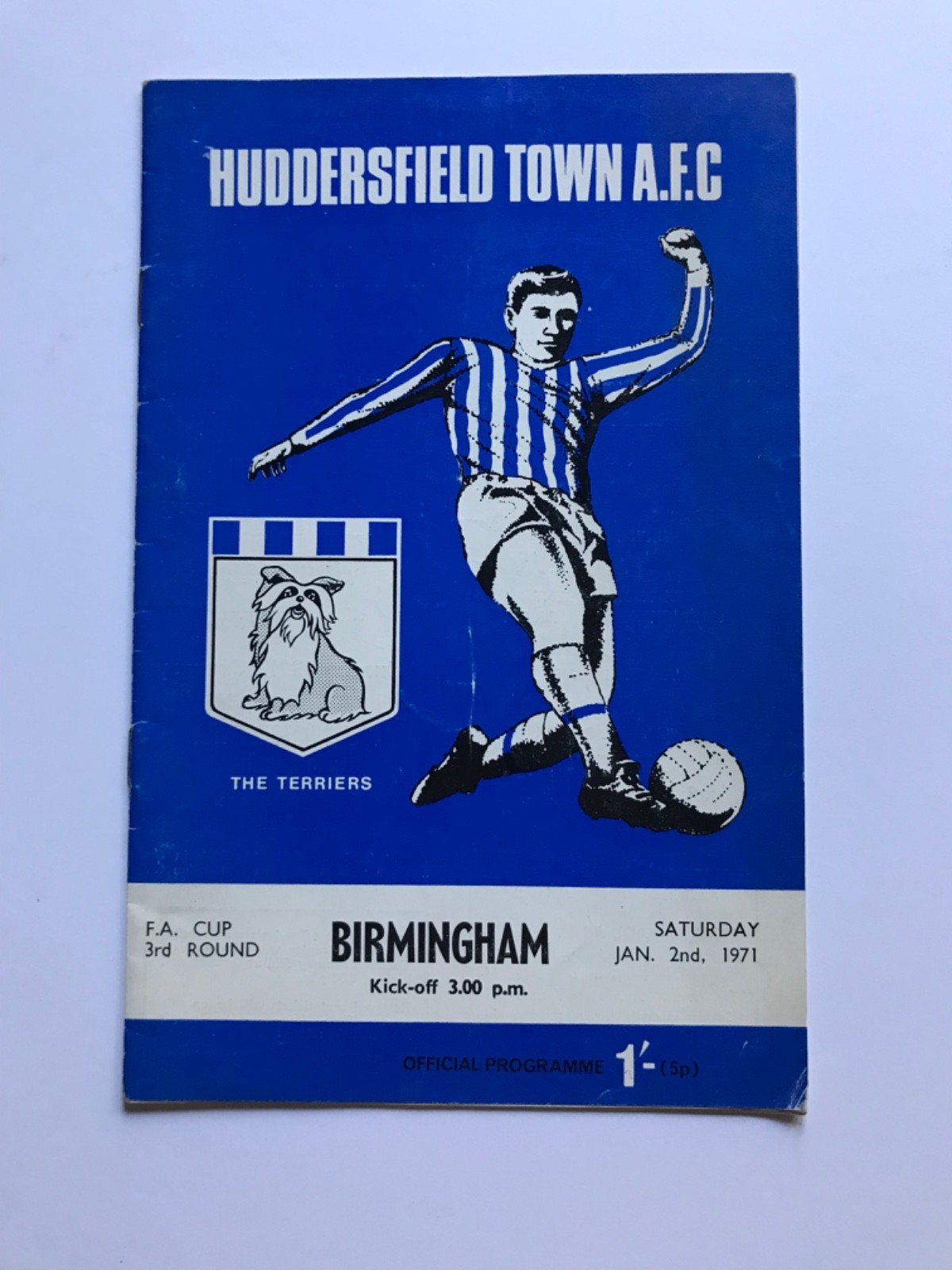 HUDDERSFIELD TOWN v BIRMINGHAM CITY...1970/71 FA CUP for sale on Ebay
