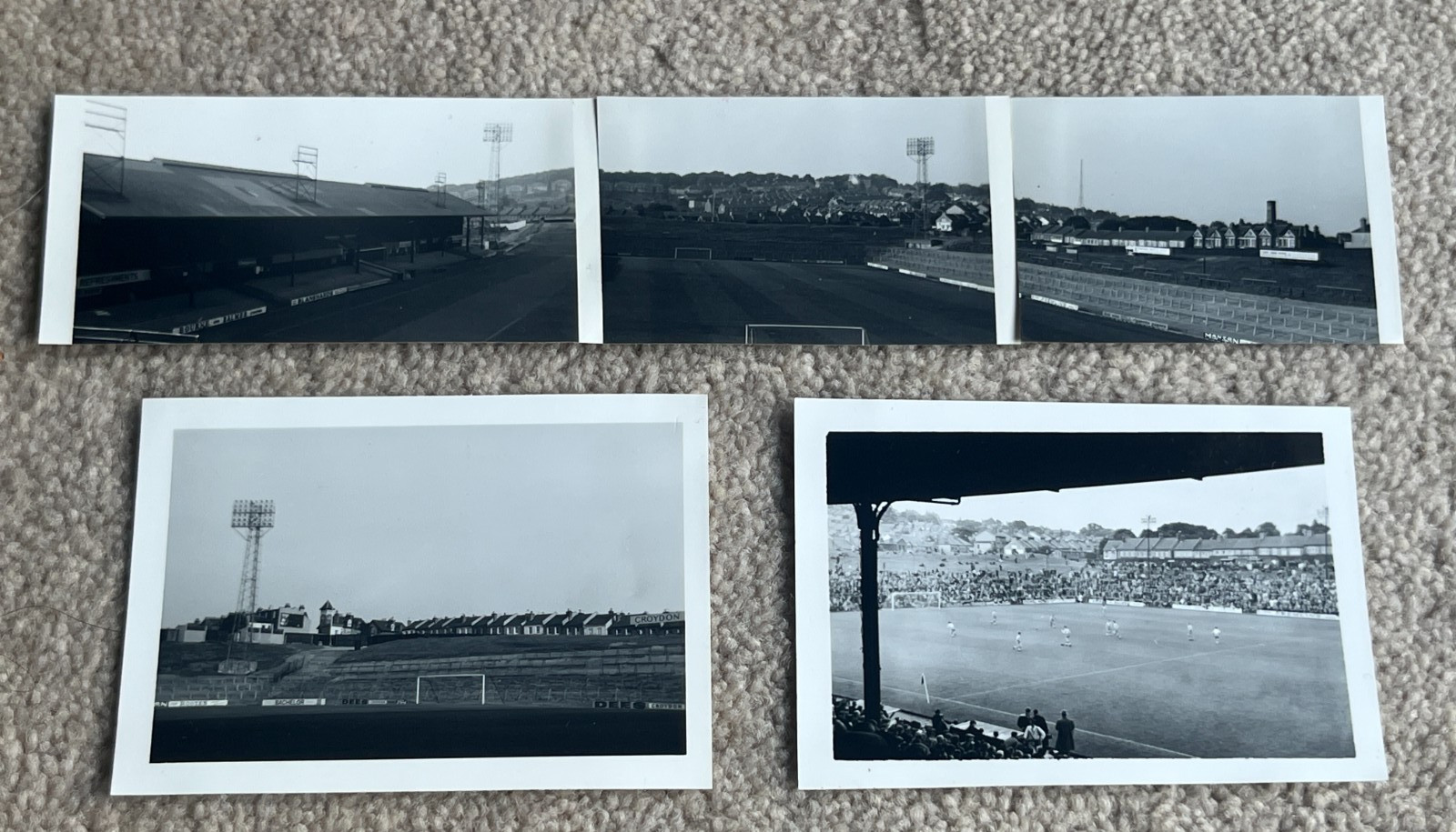 Crystal Palace FC Late 1950s Snapshot Photographs Selhurst Park Stadium for sale on Ebay