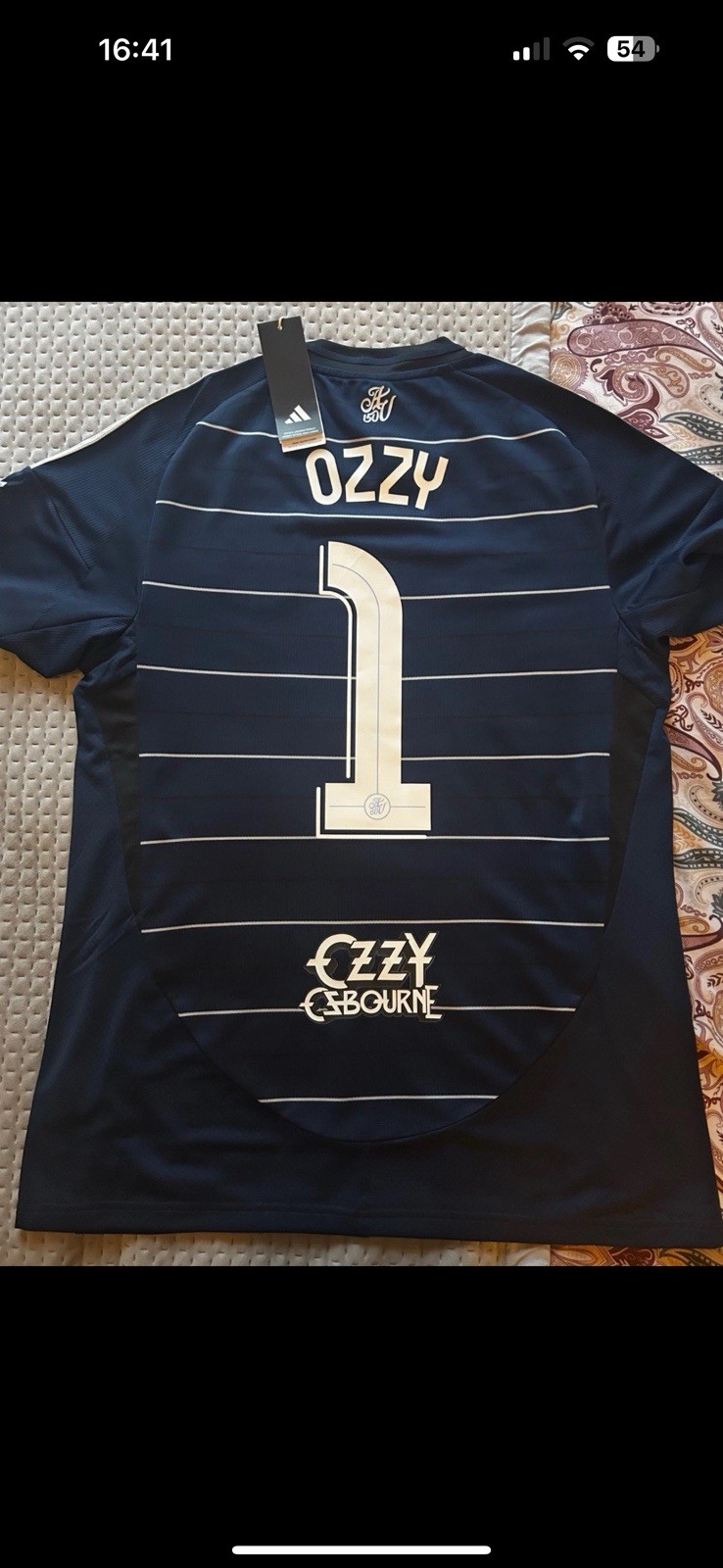 Black Sabbath Ozzy Osbourne Limited Edition IN STORE ONLY Aston Villa Shirt XS for sale on Ebay