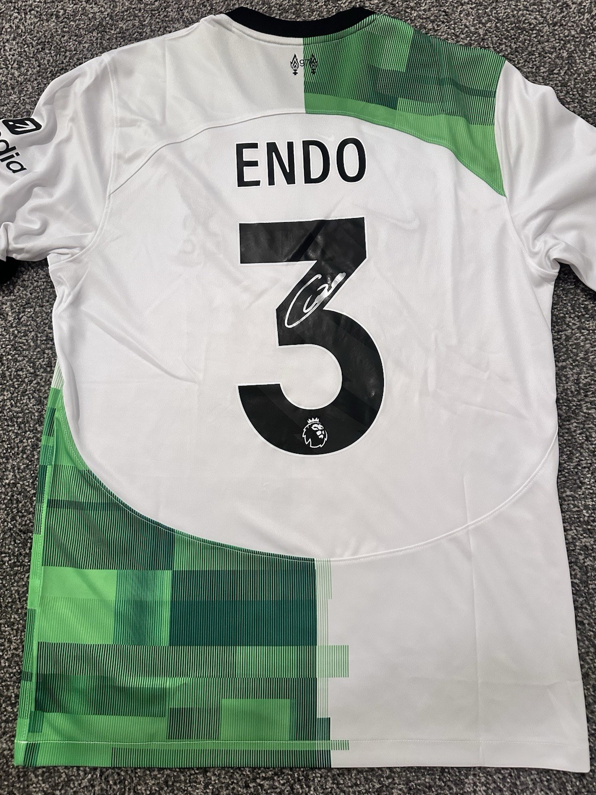 Wataru Endo Signed Liverpool Fc Shirt Complete With Coa for sale on Ebay