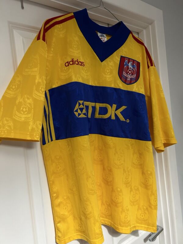 Rare Original Crystal Palace 1997-99 Away Third Football Shirt Size XL for sale on Ebay