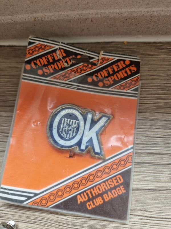 WEST BROMWICH ALBION  F C - OK  COFFER  UNOPENED  COLLECTABLE Football Pin Badge for sale on Ebay
