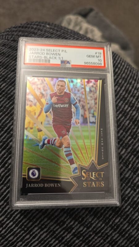Jarrod Bowen 1/1  Psa Gem Mt 10 Panini Select Select Stars West Ham United 23/24 for sale on Ebay