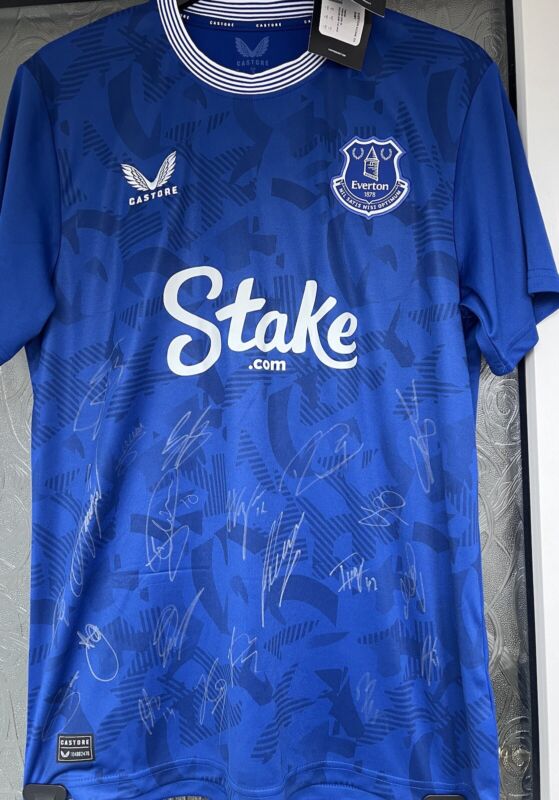 everton football shirt for sale on Ebay