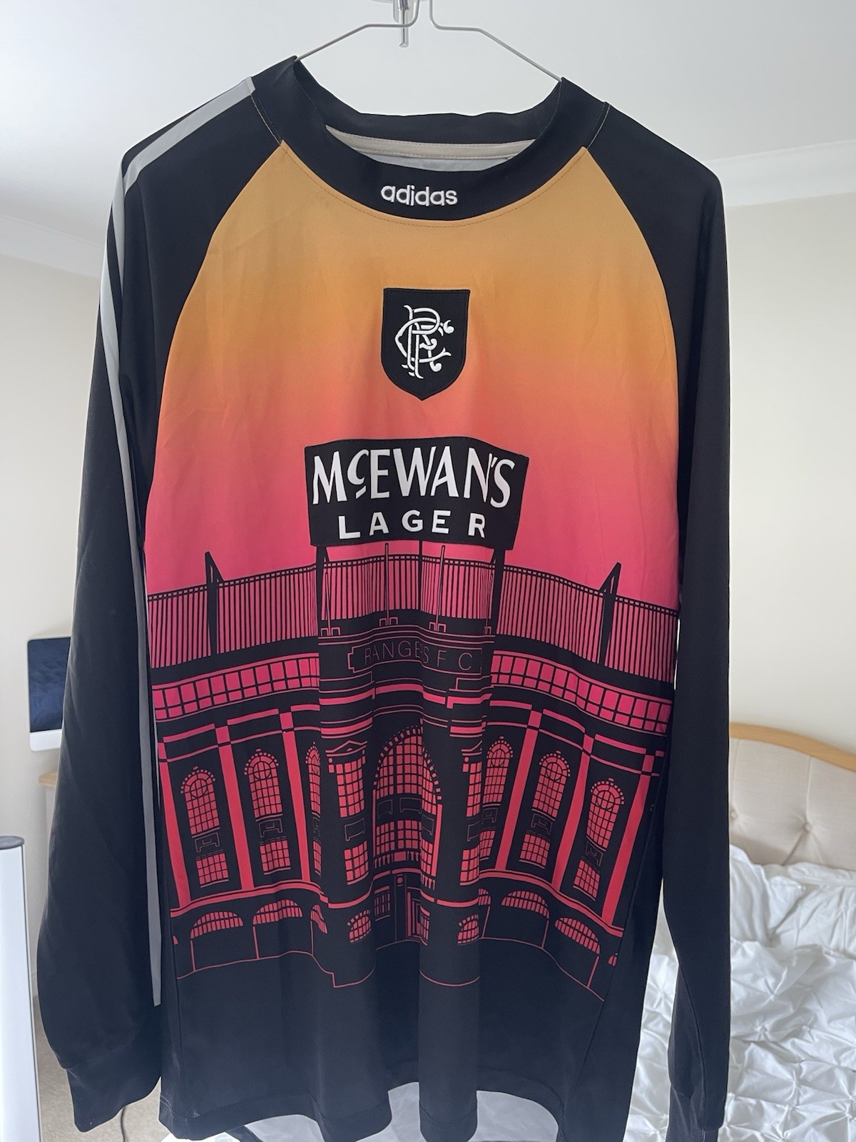 Rangers Retro Goalkeeper Shirt Adult Large for sale on Ebay