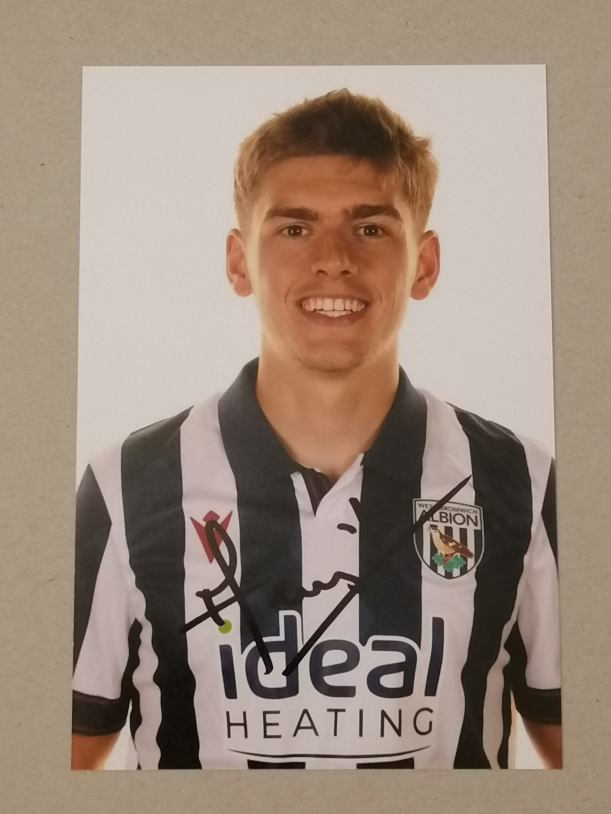 WBA. WEST BROM. WEST BROMWICH ALBION. HAND SIGNED PHOTO 6X4 TOM FELLOWS.  for sale on Ebay