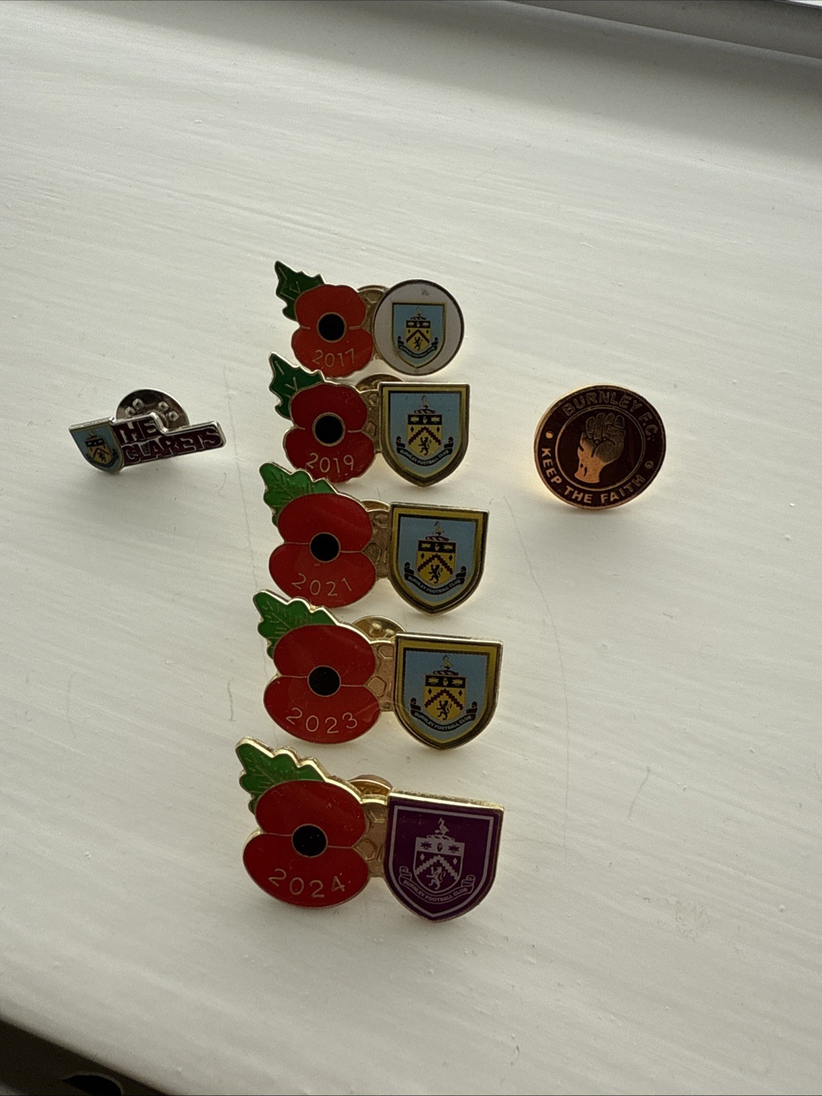 Burnley FC Pin Badges for sale on Ebay