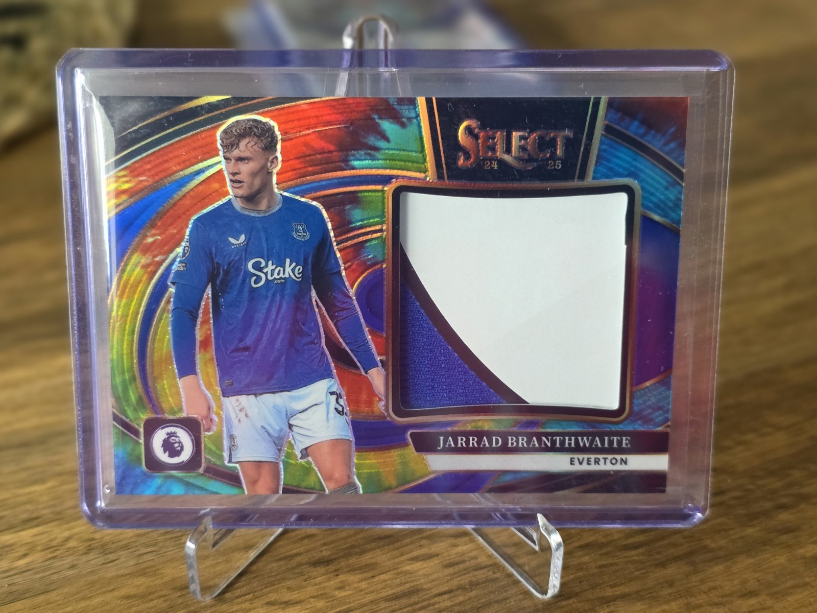 Jarrad Branthwaite 2024-25 Panini Select Tie Dye  17/25 Everton / England for sale on Ebay