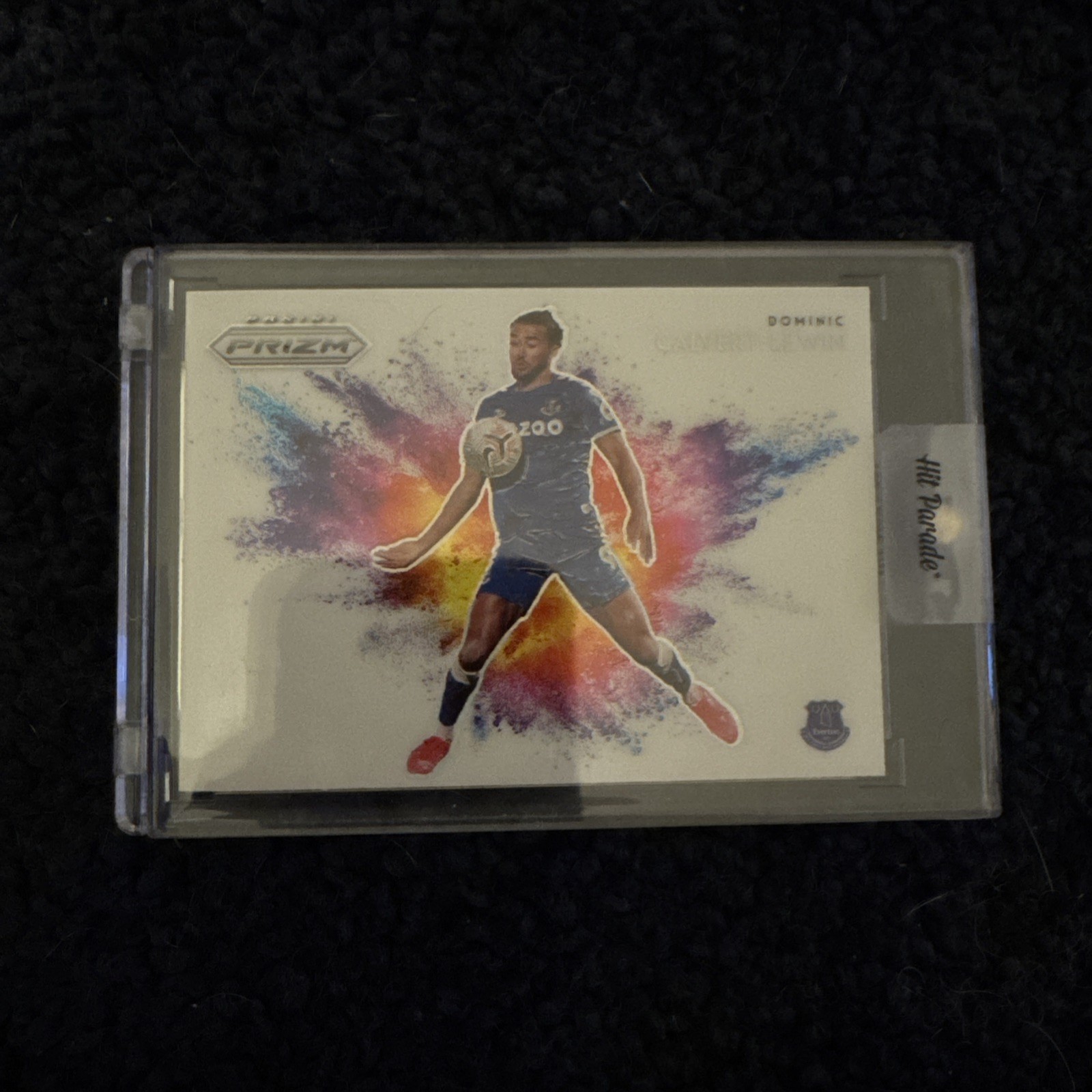 2020 Panini Prizm Color Blast Dominic Calvert-Lewin Everton FC for sale on Ebay