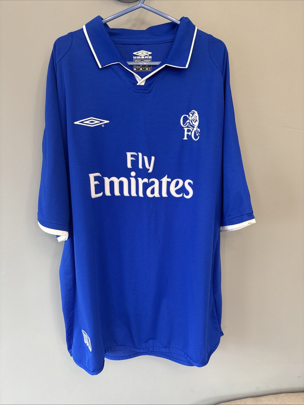 Chelsea 2001-03 Home Shirt Size XXL for sale on Ebay