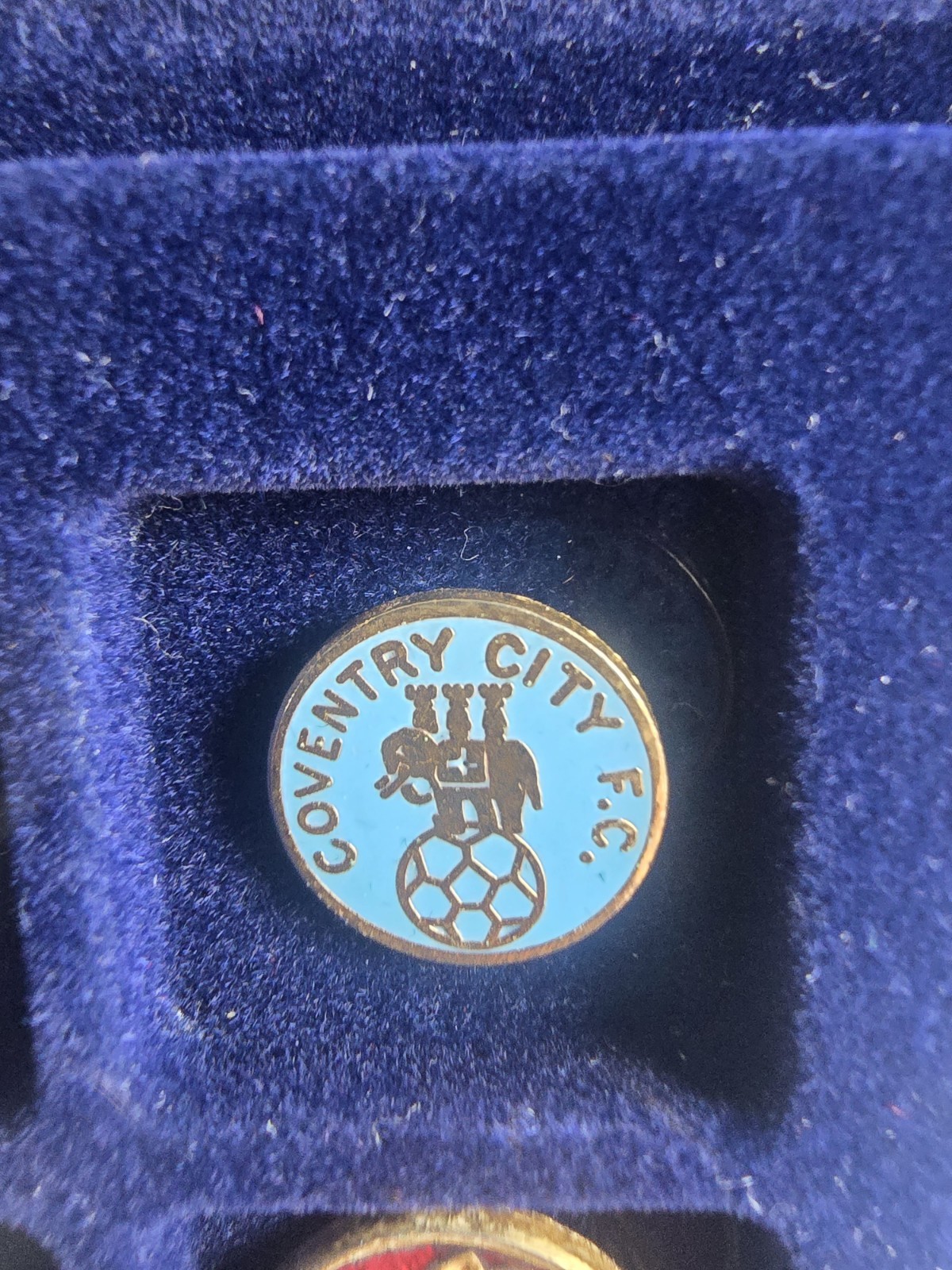 Coventry City Fc Vintage Pin Badge for sale on Ebay