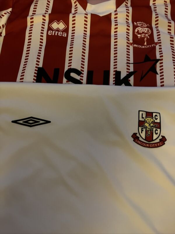 Lincoln City Shirts X 2 for sale on Ebay