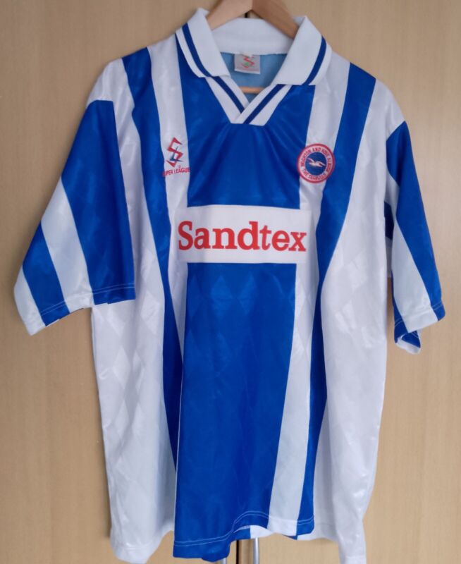Brighton and Hove Albion Original 1997/8 Season Shirt XXL Excellent Condition  for sale on Ebay
