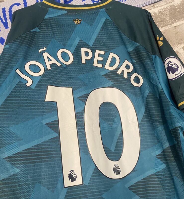 Watford Football Shirt - 21/22 - 3rd - XL - João Pedro 10 - Kelme - Watford FC for sale on Ebay