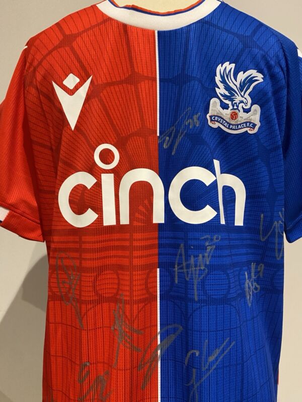 Crystal Palace Multi Signed Shirt  for sale on Ebay