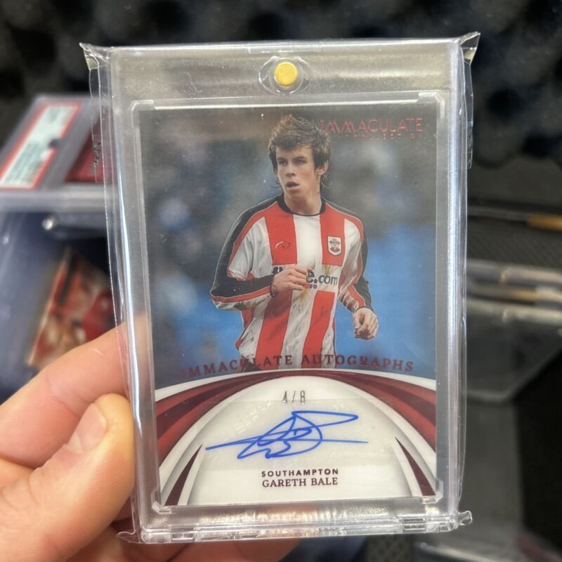 Immaculate Gareth Bale Auto /8 Ruby Very Rare Mint Condition Southampton  for sale on Ebay