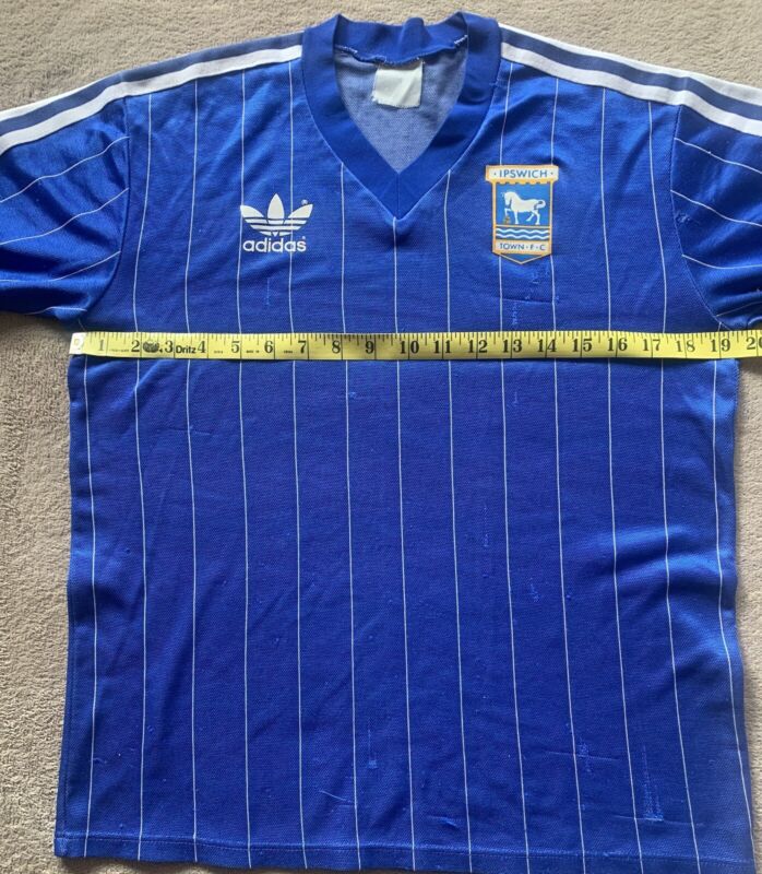 Ipswich Town 1981 - 1984 home shirt - Adidas - Medium  for sale on Ebay