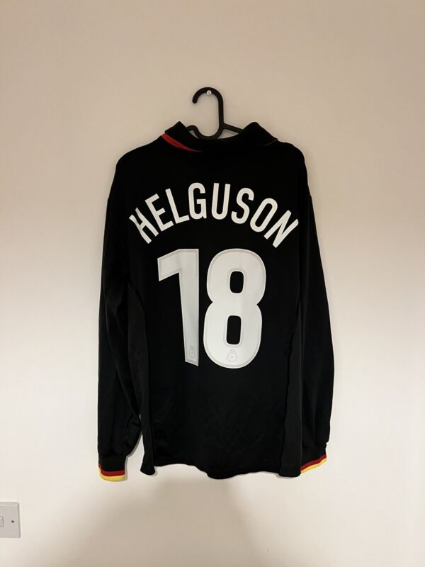 Watford 2000/2001 Long Sleeve Away Football Shirt, HELGUSON 18, Large for sale on Ebay