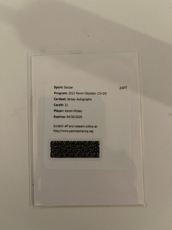 Aaron Hickey Redemption Obsidian soccer Brentford for sale on Ebay