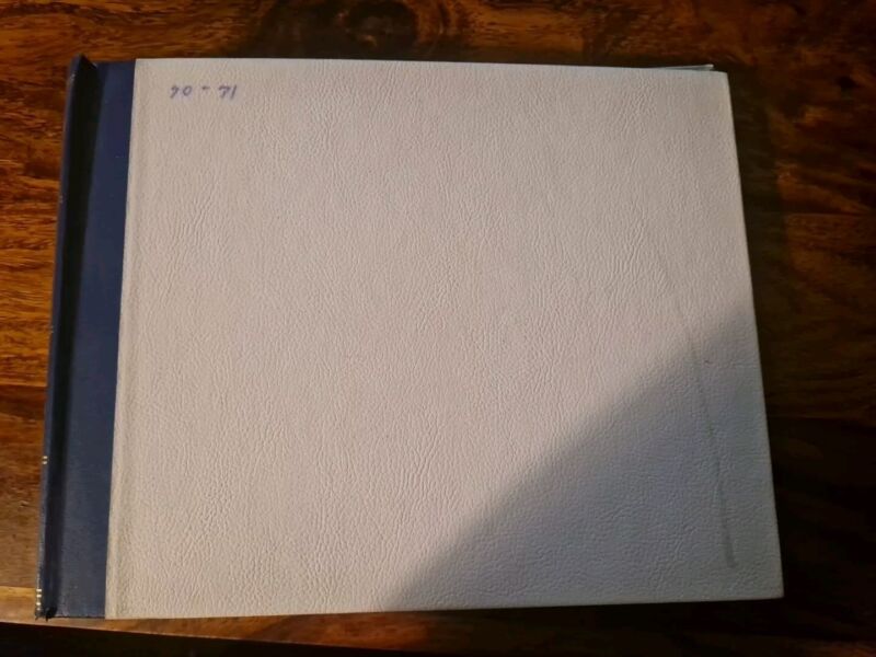 West Bromwich Albion 1970-71 Full Set Of Home Programmes in Binder for sale on Ebay