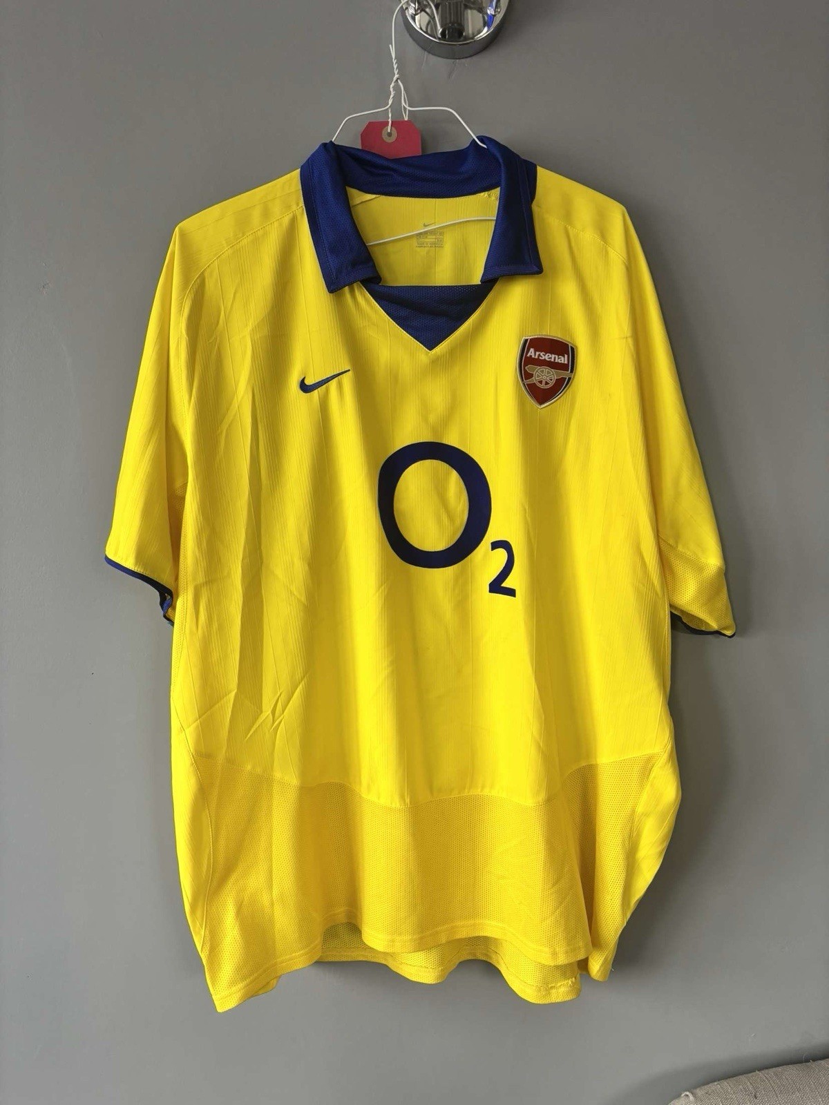 Authentic Arsenal 2004-05 Invincible Away Shirt Size XXL for sale on Ebay