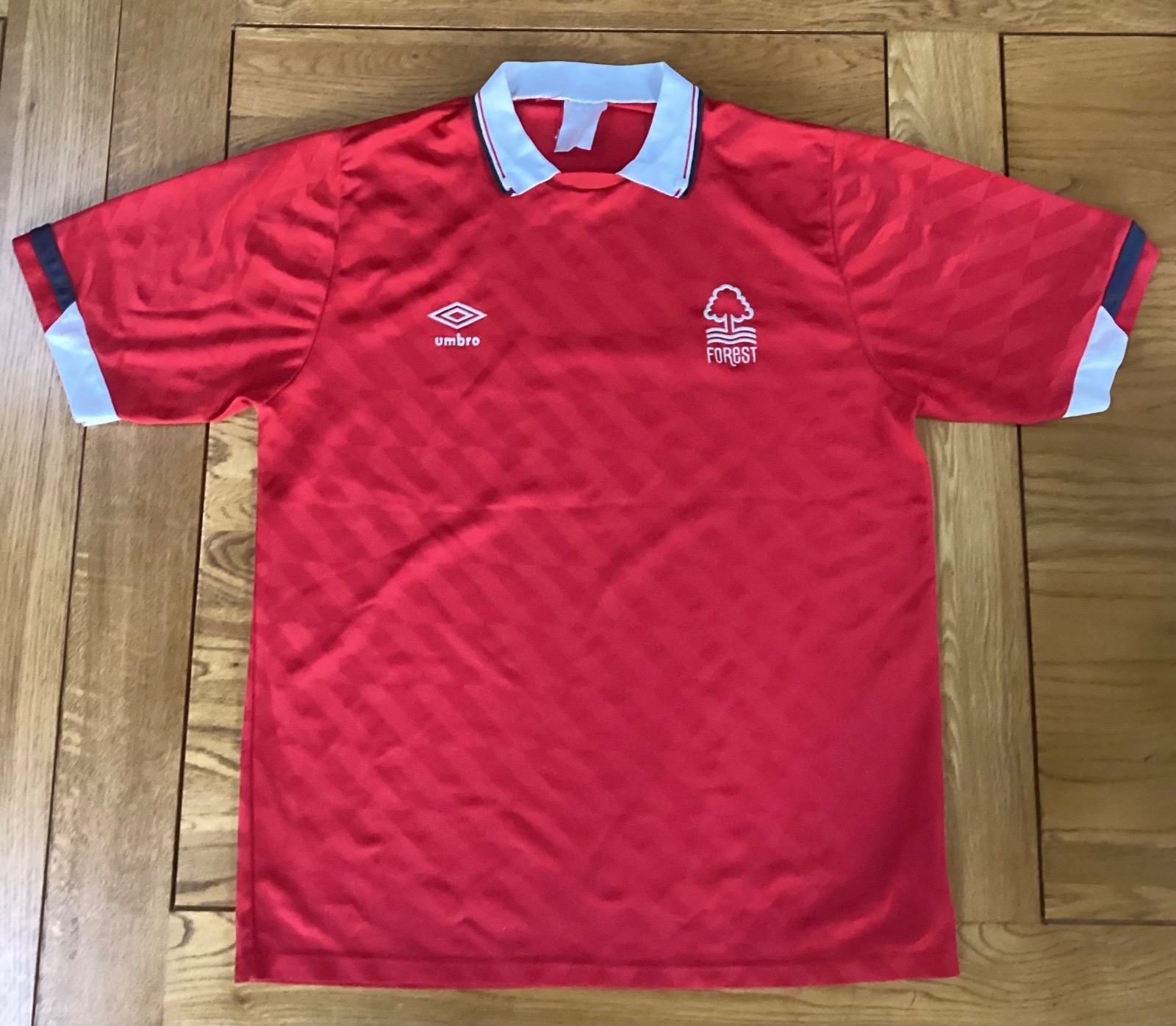 NOTTINGHAM FOREST HOME SHIRT RARE 1988 MEDIUM see pics and descr for details for sale on Ebay