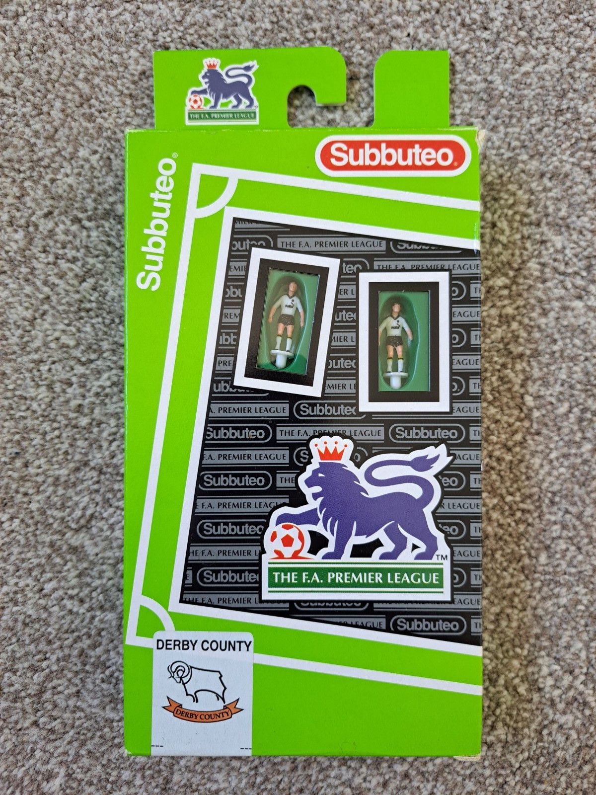 Subbuteo LW Derby County 63027 Premier League Hasbro for sale on Ebay