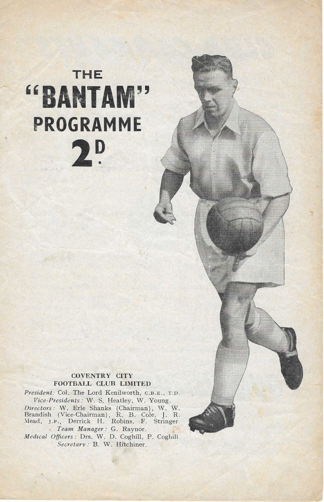 Coventry City Reserves v Ipswich Town Reserves - 55/56 - low start price for sale on Ebay