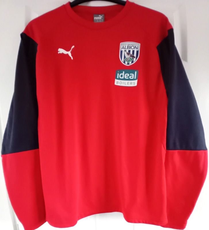 *NEW* West Bromwich Albion FC-2018/2019 Training/Casual Football Shirt-Adult-XL for sale on Ebay